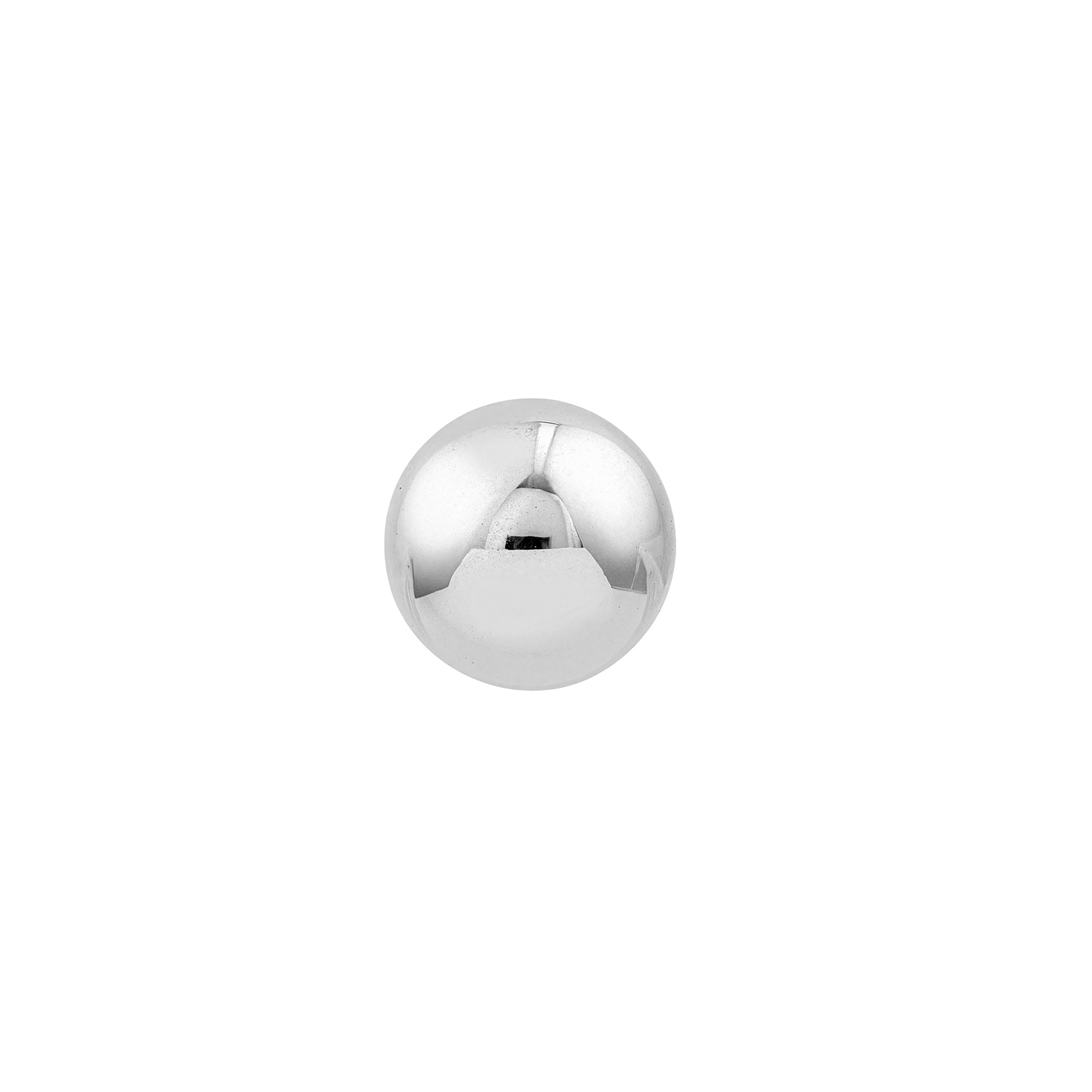 4mm Polished Ball Stud Earrings