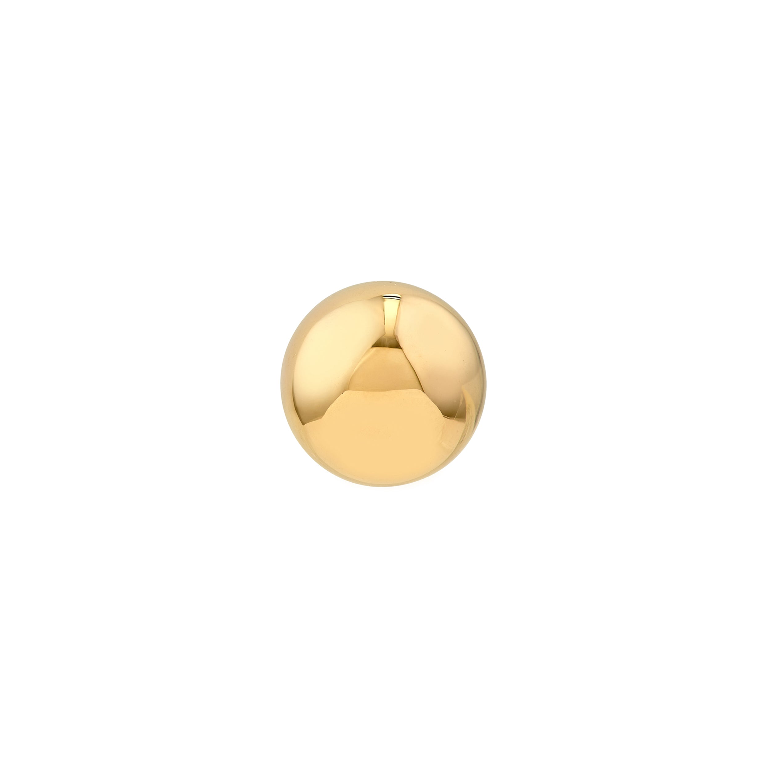 5mm Polished Ball Stud Earrings