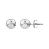 6mm Polished Ball Stud Earrings