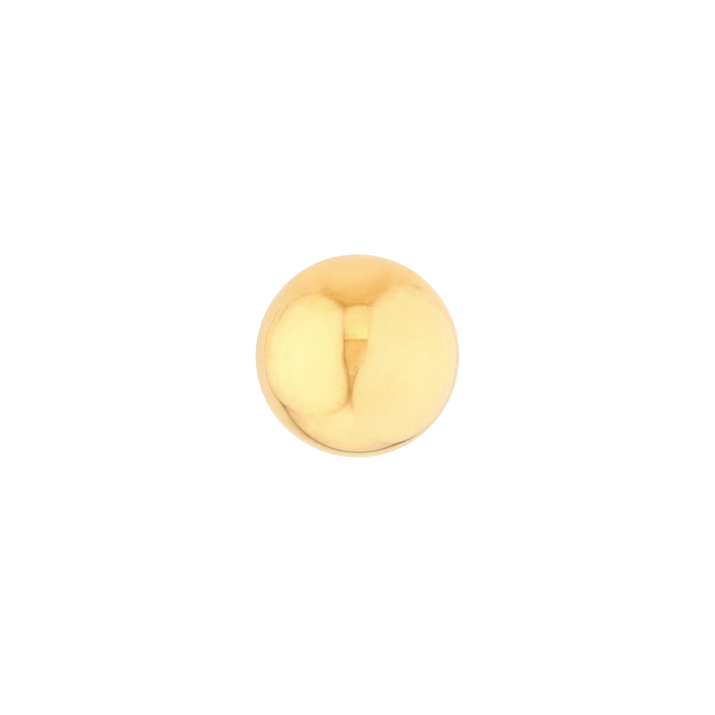 6mm Polished Ball Stud Earrings