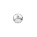 7mm Polished Ball Stud Earrings