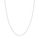1.56mm D/C Rope Chain with Lobster Lock