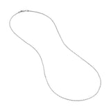1.8mm D/C Rope Chain with Lobster Lock