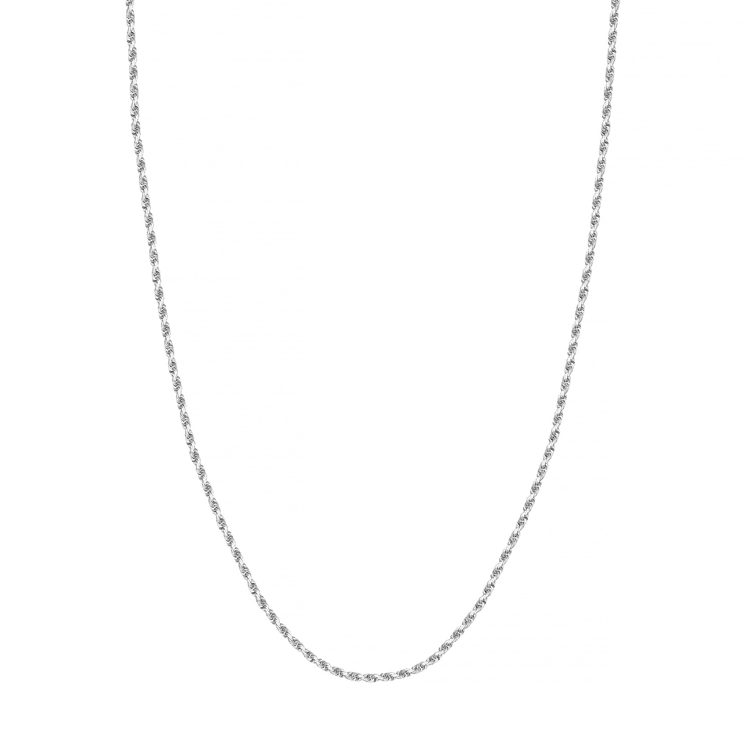 2.15mm D/C Rope Chain with Lobster Lock