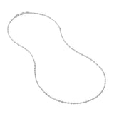 2.3mm D/C Rope Chain with Lobster Lock
