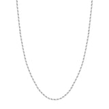 2.7mm D/C Rope Chain with Lobster Lock