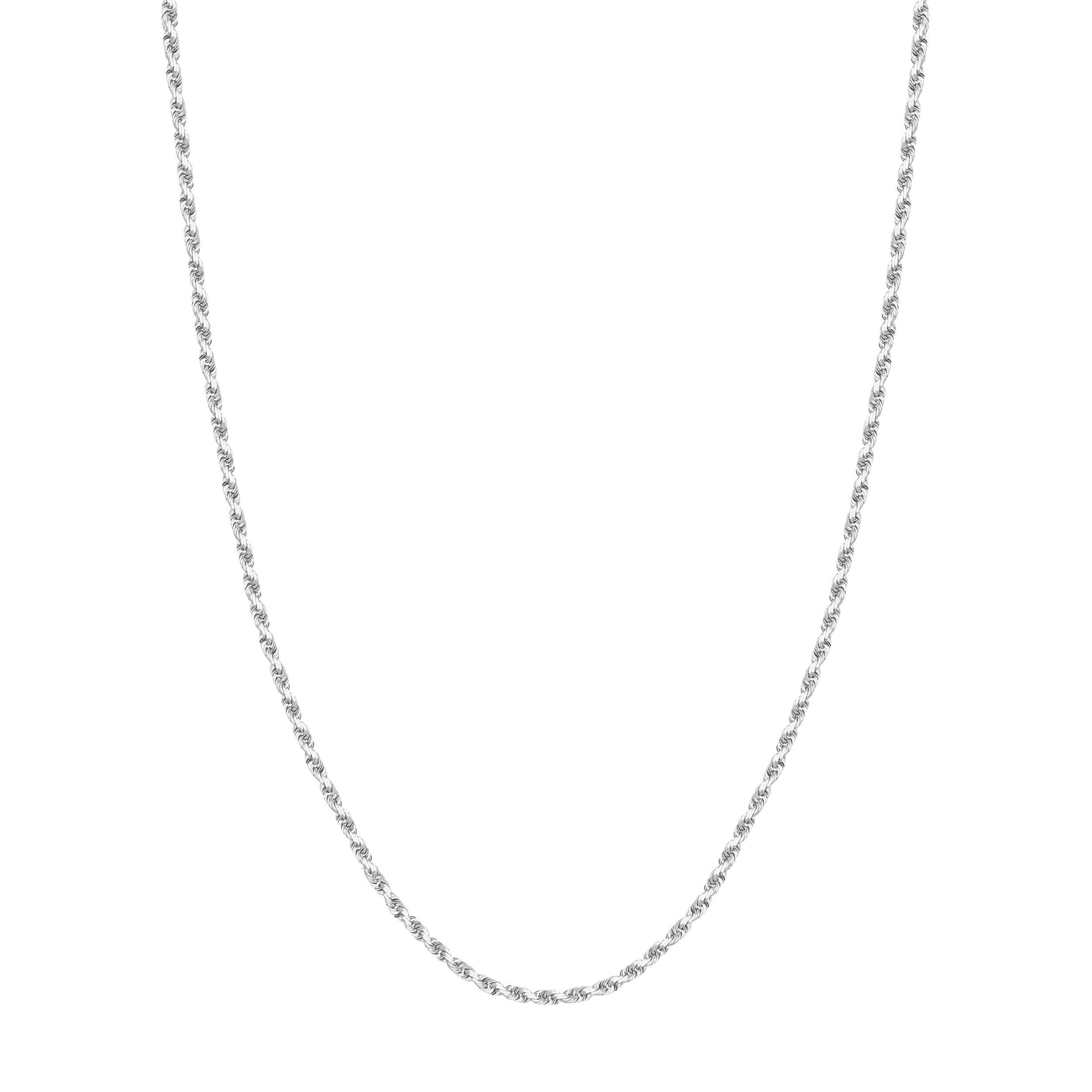 2.7mm D/C Rope Chain with Lobster Lock