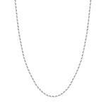 3mm D/C Rope Chain with Lobster Lock
