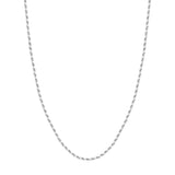 3mm D/C Rope Chain with Lobster Lock