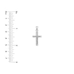 Textured Crucifix Pendant