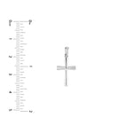 Graduated Cross Pendant