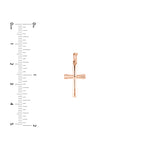 Graduated Cross Pendant
