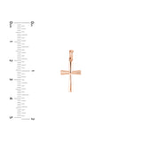 Graduated Cross Pendant
