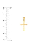 Graduated Cross Pendant