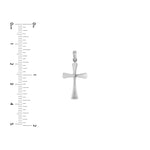 Flare-edged Cross Pendant