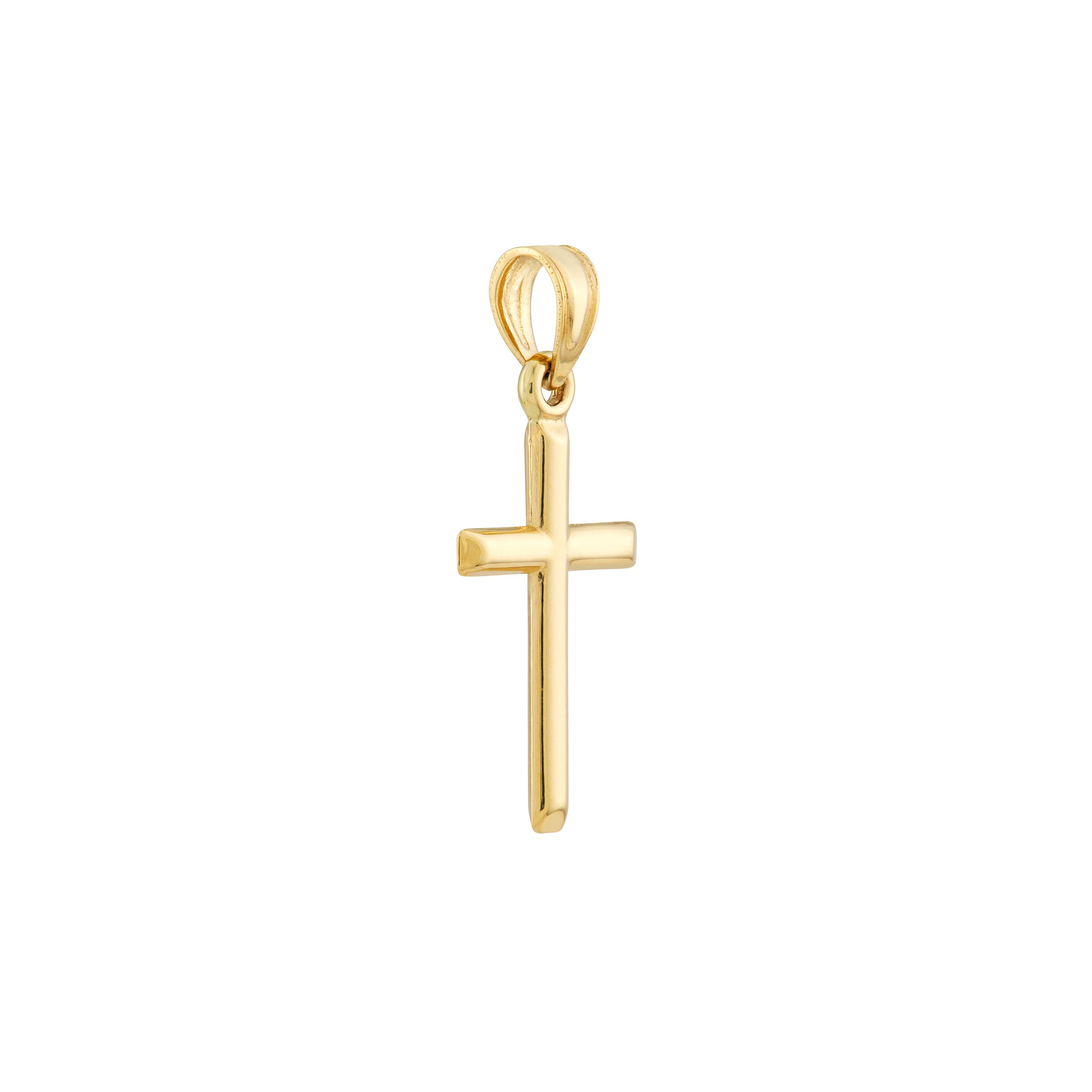 Basic Bar Cross Pendant