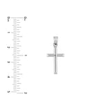Basic Bar Cross Pendant