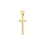 Small Polished Cross Pendant