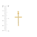 Small Polished Cross Pendant