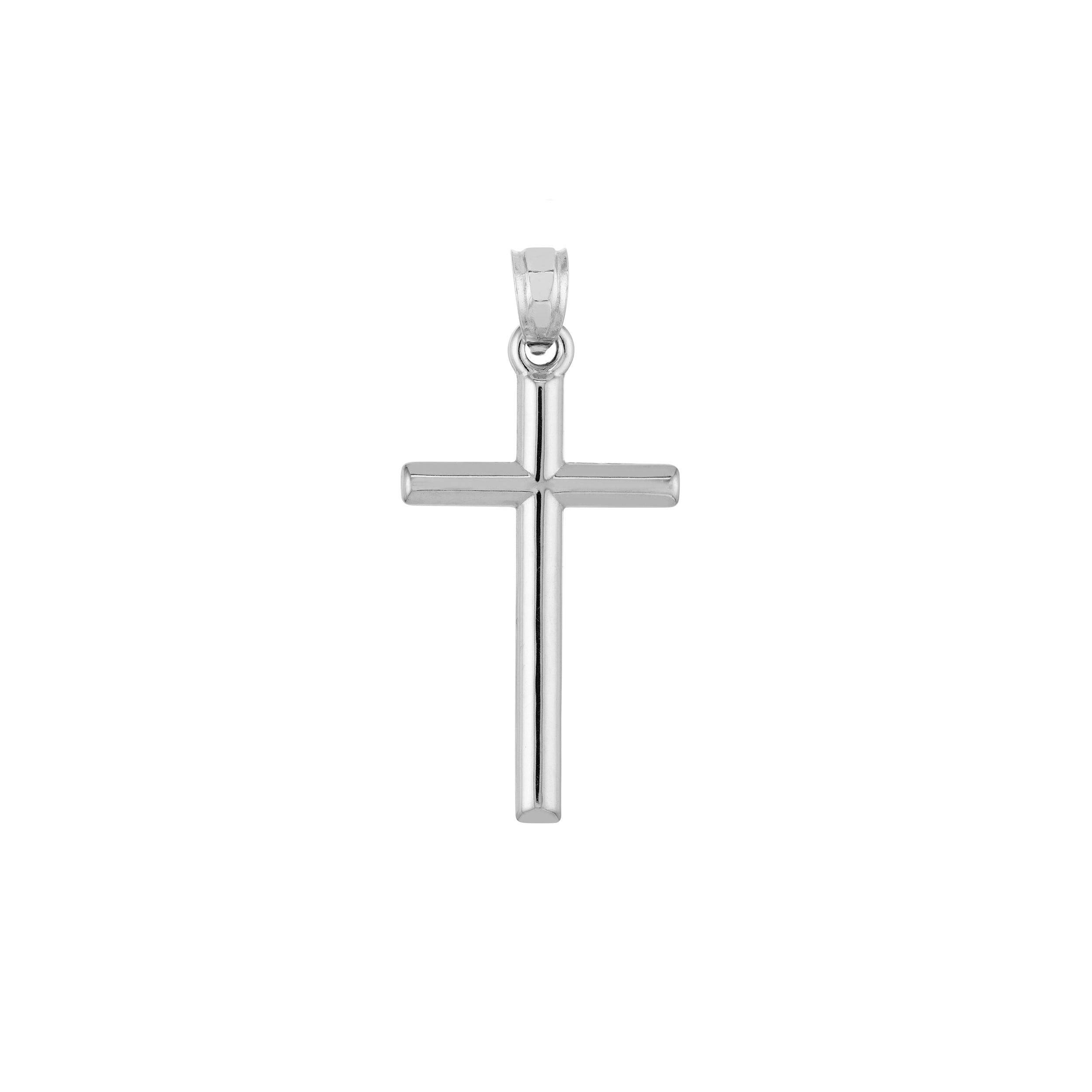 Small Polished Cross Pendant