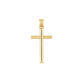 Small Polished Cross Pendant