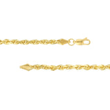 3.8mm D/C Rope Chain with Lobster Lock