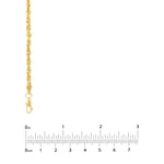 3.8mm D/C Rope Chain with Lobster Lock