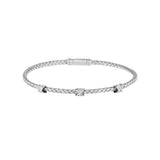 Cross-Cross Diamond Mesh Bangle