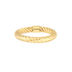 Twisted Rope Tube Ring