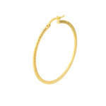 Texture Hoop Earrings