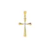 Two Tone HP Base with DC Cross Pendant