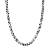 6.25mm Oxidized Cuban Chain with Lobster Lock