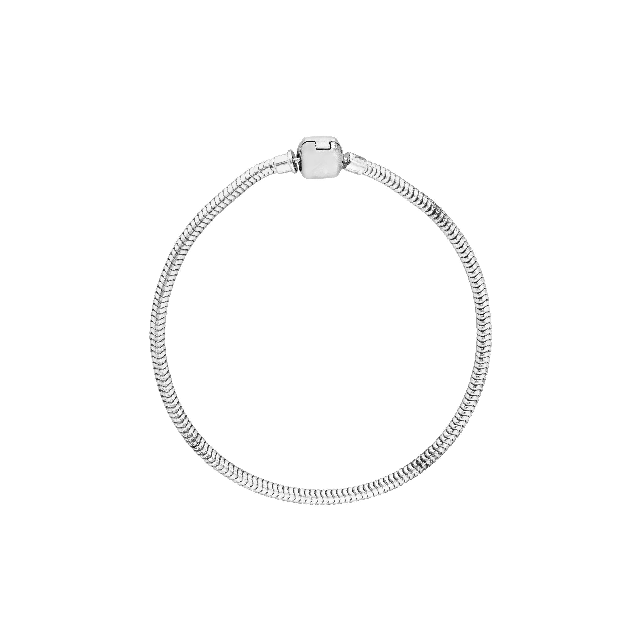 Sterling Silver 3mm Snake Chain Bracelet