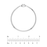 Sterling Silver 3mm Snake Chain Bracelet