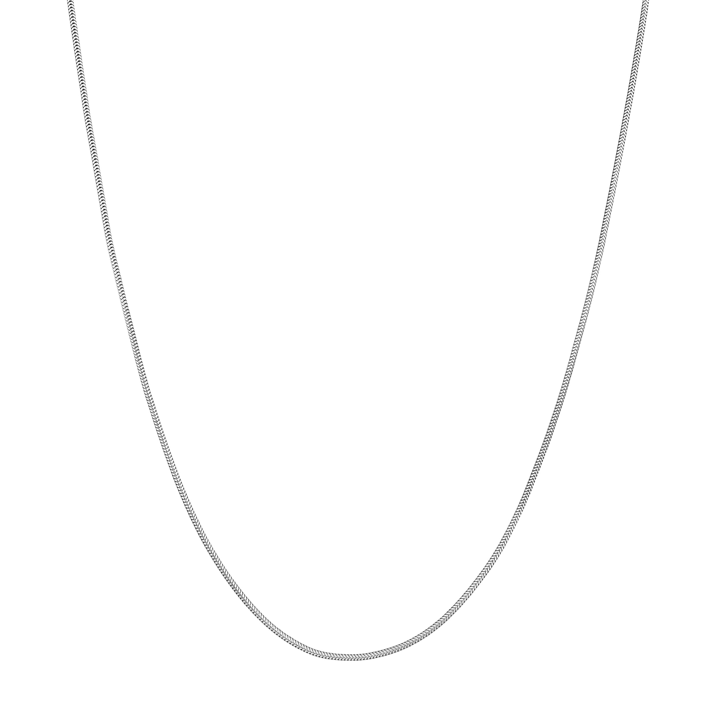 Sterling Silver 1.2mm Snake Chain with Lobster Lock