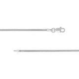 Sterling Silver 1.2mm Snake Chain with Lobster Lock