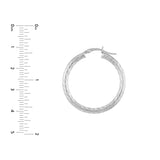 3 X 30 Round Tube Full DC Earrings