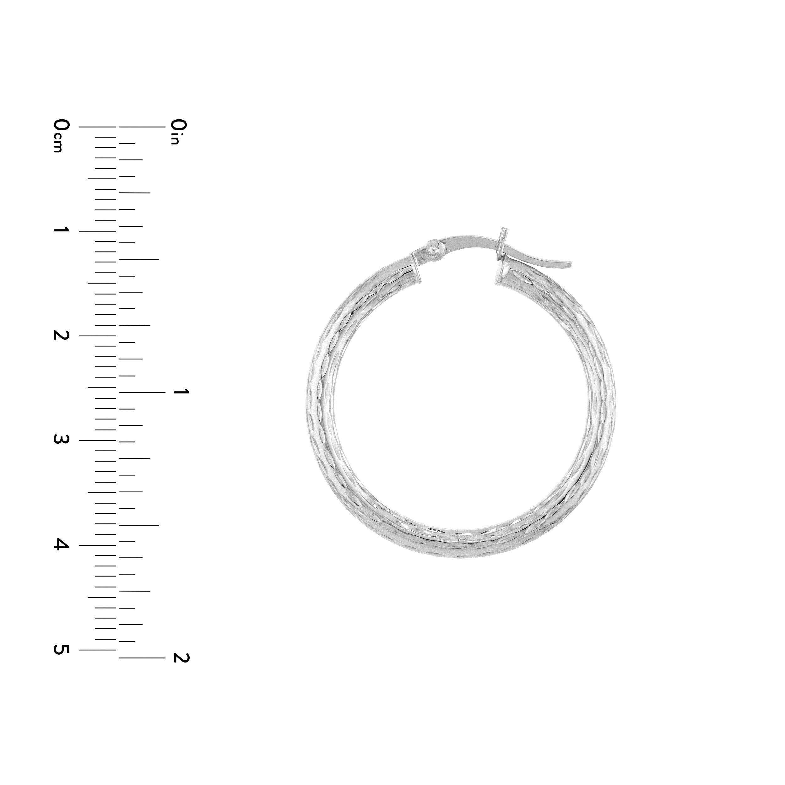 3 X 30 Round Tube Full DC Earrings
