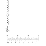 Sterling Silver Oxidized Twisted Cable Chain