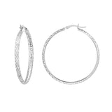 3x40 DC Inside/Out Hoop Earrings