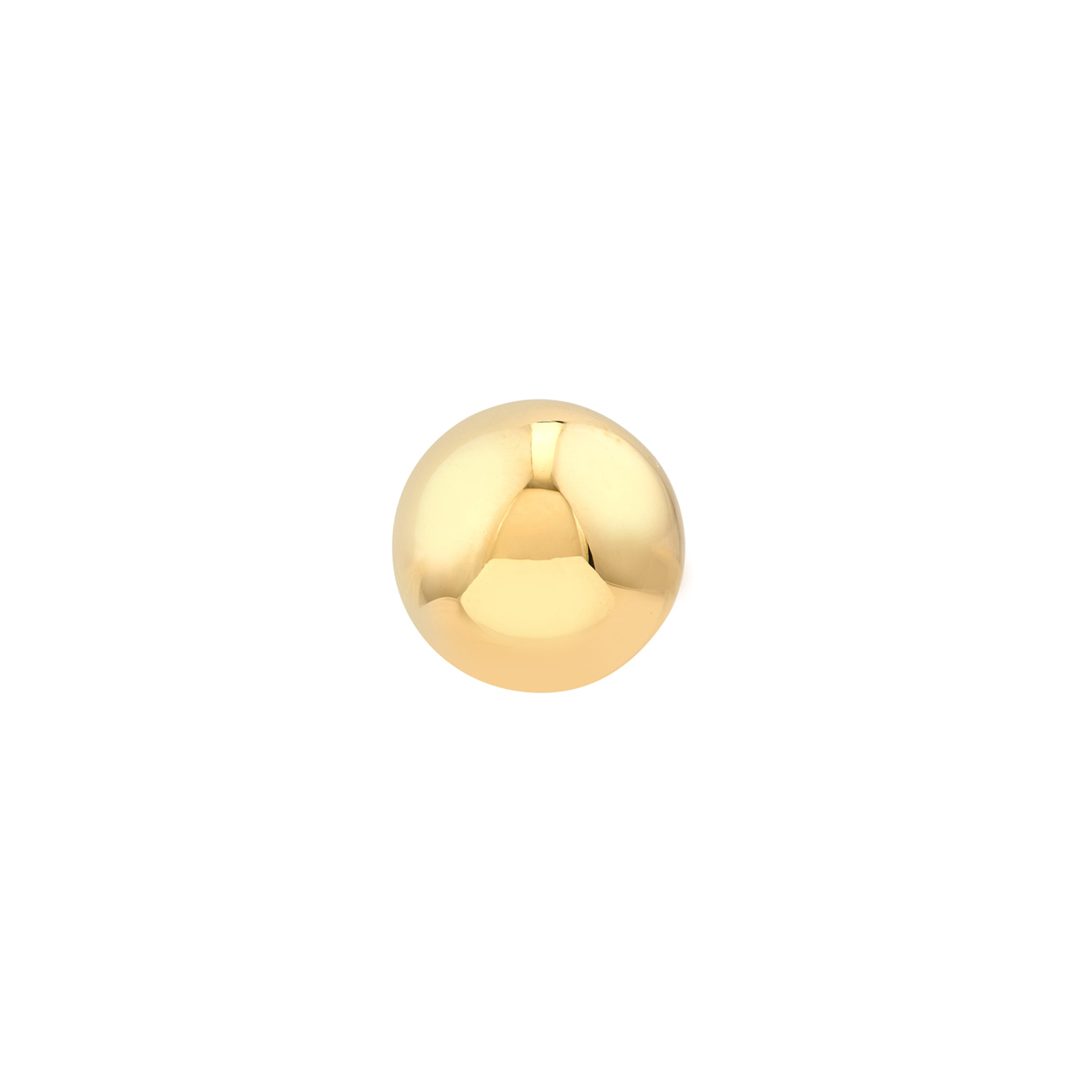 8mm Polished Ball Stud Earrings