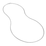 Sterling Silver 1.6mm Snake Chain with Lobster Lock