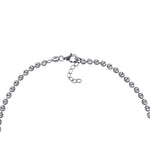 SS 3.5mm D/C Bead Adjustable Bracelet