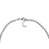 SS 3.5mm D/C Bead Adjustable Bracelet