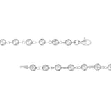 Diamond-Cut Beaded Bracelet