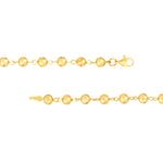 Diamond-Cut Beaded Bracelet