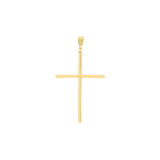 Large Polished Cross Pendant
