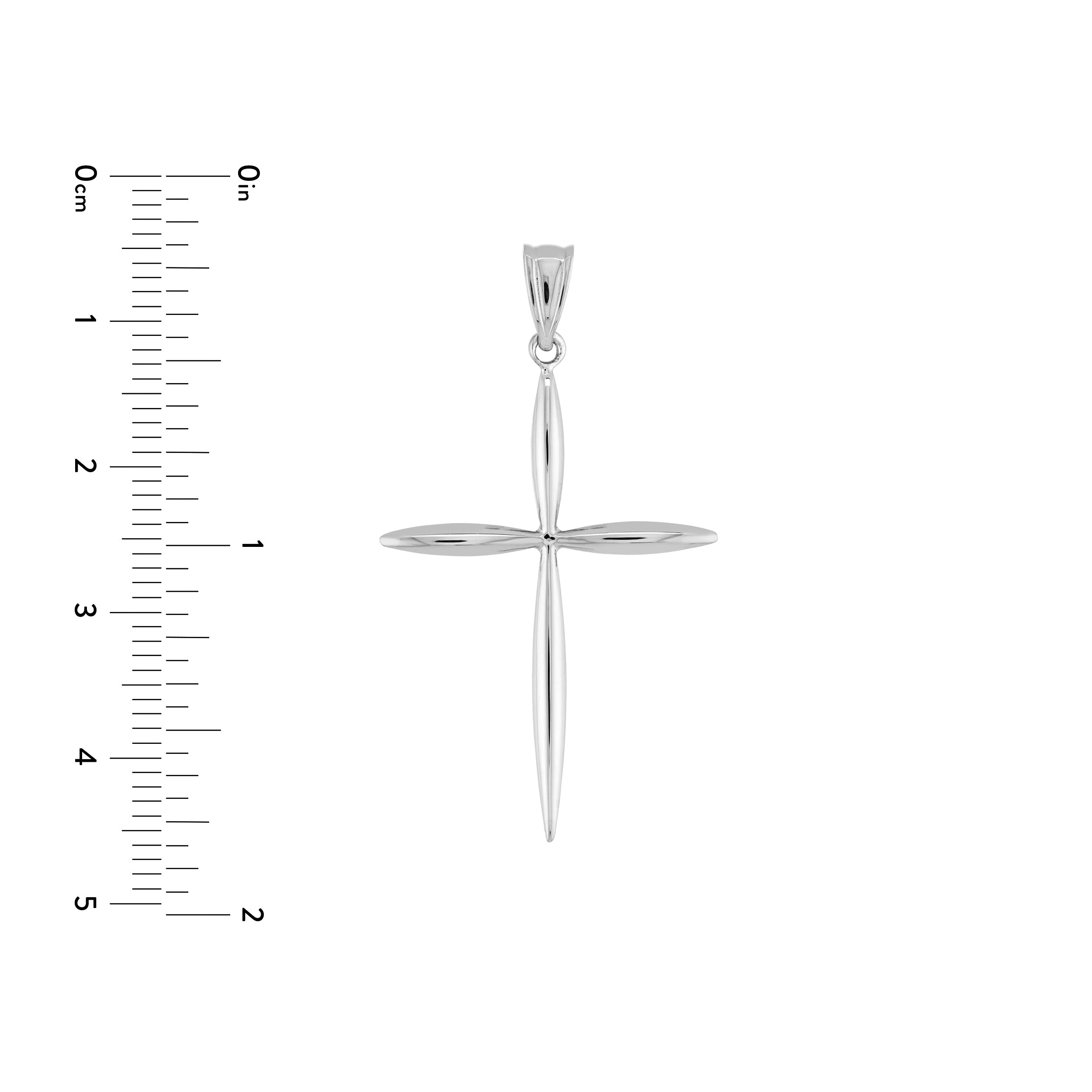 Tapered Cross Pendant