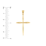 Tapered Cross Pendant