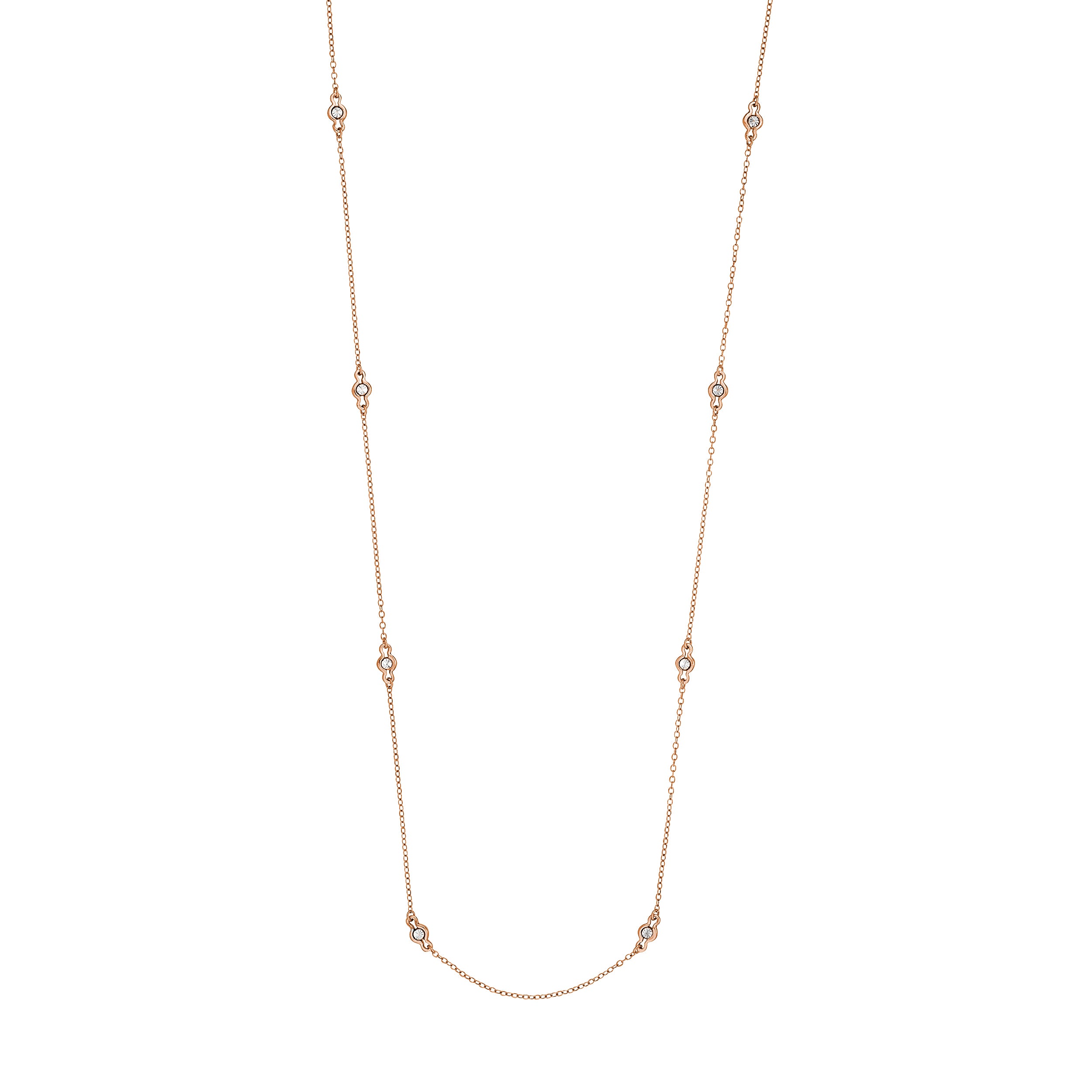 Long N Lovely Cable/illision Dia Stat Nk